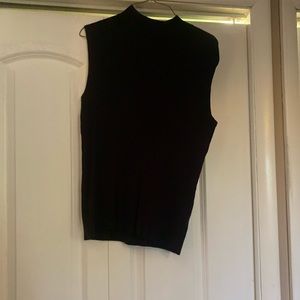 Navy sleeveless sweater